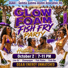 Load image into Gallery viewer, GGAAI Homecoming Official/Unofficial Foam Day Party/Glow Foam Fish Fry
