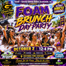 Load image into Gallery viewer, GGAAI Homecoming Official/Unofficial Foam Day Party/Glow Foam Fish Fry
